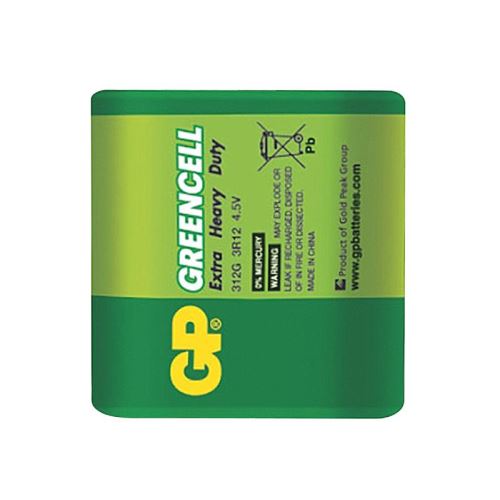 Batérie 3R12 (4.5V-plochá) GP Greencell
