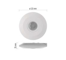 Pohybové čidlo PIR bílé 2000W IP20 C G1150 EMOS (8)