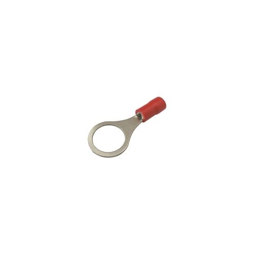 Očko 10.5mm, vodič 0.5-1.5mm červené