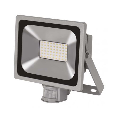 LED reflektor PROFI s PIR, 30W neutrálna biela