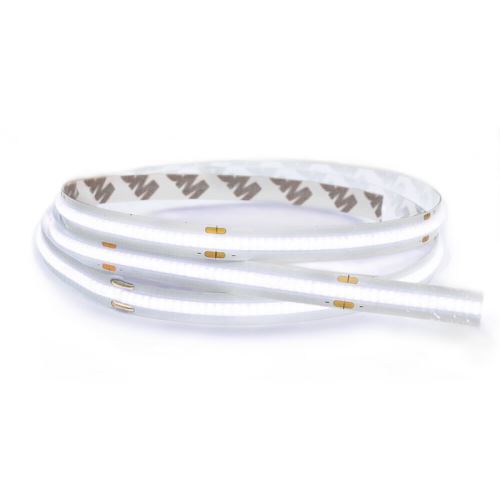 Solight LED COB svetelný pás 5m, 10W/m, 1000lm/m, CRi90, IP44, studená biela