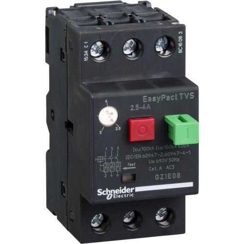 GZ1E08 TVS 2,5-4A motor.spouštěč Schneider