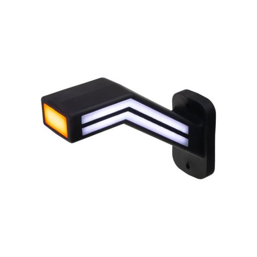 Poziční LED světlo (tykadlo) pro nákladní vozy CARCLEVER pravé červeno-bílo-oranžové TRL191R