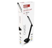 LED stolná lampa CHASE, čierna (14)
