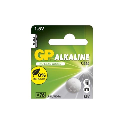 Batérie LR44 (A76) GP alkalická