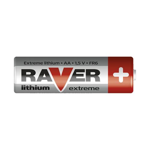 Batérie lítiová AA R6 1,5V RAVER