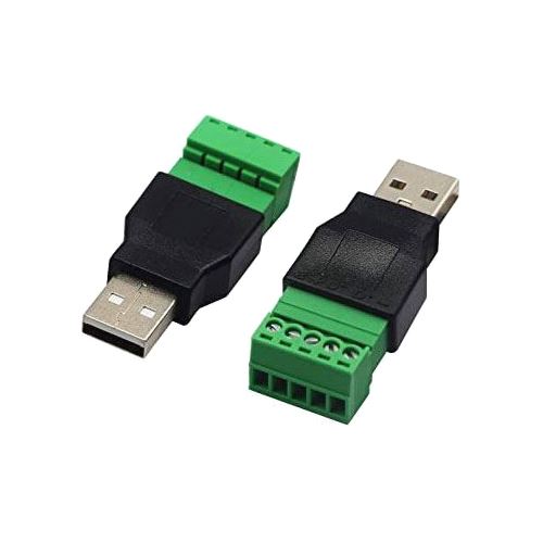 Konektor USB-A so svorkovnicou