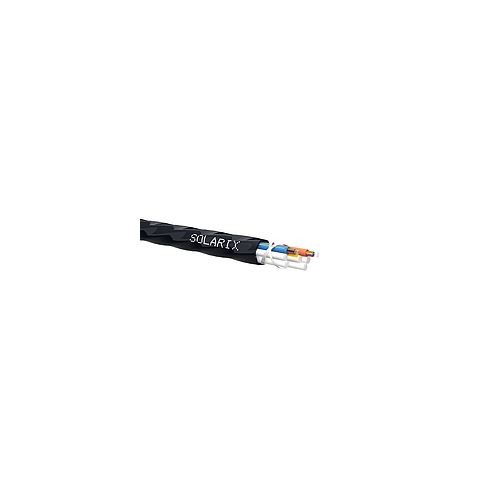 SXKO-MICRO-24-OS-HDPE zafukovací kabel Solarix 24vl 9/125 HDPE černý