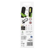 COB LED + LED nabíjací prac. svietidlo P4531, 400 lm, 2000 mAh (16)