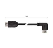 HDMI 2.0 high speed kabel A vidlice - A vidlice 90° 1,5 m (6)