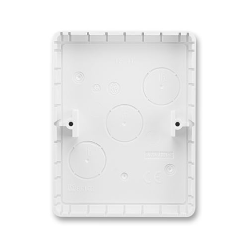 Krabice pro lištový rozvod 81x105 mm, jasně bílá, ABB Classic, Swing 5914-0029 B1