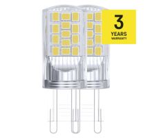 LED žárovka Classic JC / G9 / 4 W (40 W) / 470 lm / teplá bílá (2)