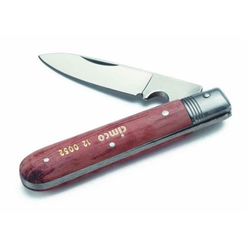 CIMCO 120052 Vreckový drevený nôž jednodielny