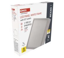 LED přisazené svítidlo NEXXO, čtvercové, bílé, 21W, se změnou CCT (12)