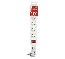 Prodlužovací kabel s vypínačem 5 zásuvek 10m 3x 1,5mm (3)