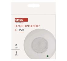 PIR senzor (pohybové čidlo) IP20 C 1200W biely (5)