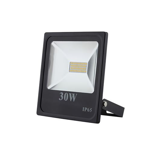 LED reflektor Slim SMD  30W černý, 3500K, 2700 lm