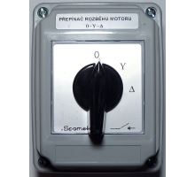 Přepínač rozběhu motoru LK25R-4.831 OB2 (0-Y-D) IP65