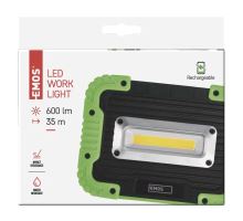 COB LED nabíjacie svetlomet P4534, 600 lm, 3000 mAh (12)