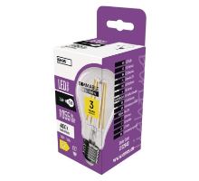 LED žárovka Filament A60 / E27 / 7,5W (75 W) / 1 055 lm / neutrální bílá / stmívatelná (1)