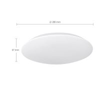 Solight LED osvětlení Adrano s ochranou proti vlhkosti, IP54, 18W, 1530lm, 3CCT, 28cm (9)