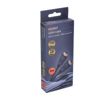 Solight HDMI kábel s Ethernetom, HDMI 1.4 A konektor - HDMI 1.4 A konektor, blister, 2m (1)