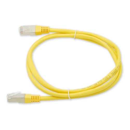 Kabel PC-400 5E FTP/0,5M žlutá