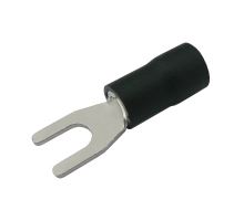 Vidlička 4.3mm, vodič 2.5-4.0mm čierna Vidlička 4.3mm, vodič 2.5-4.0mm čierna
