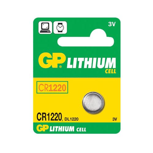 Batérie CR1220 GP lítiová