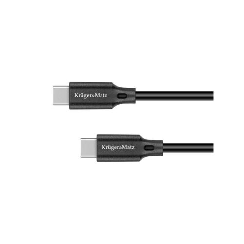 Kábel KRUGER & MATZ KM1261 Basic USB-C/USB-C 2,5m