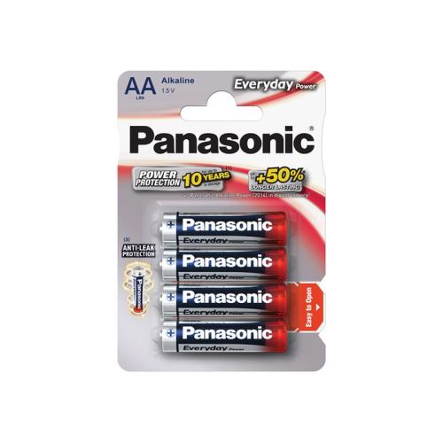 Baterie AA (R6) alkalická PANASONIC Everyday Power 4ks / blistr