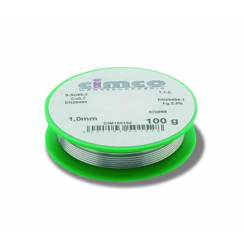 CIMCO 150152 Letovacie bezolovnatý drôt 1 mm (100 g)