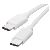 Nabíjecí a datový kabel USB-C 2.0 / USB-C 2.0, 1 m, bílý