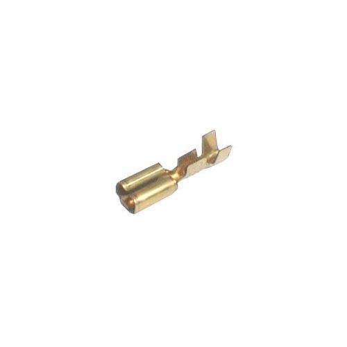 Zdířka faston neizolovaná 4.8mm 0.3-1mm