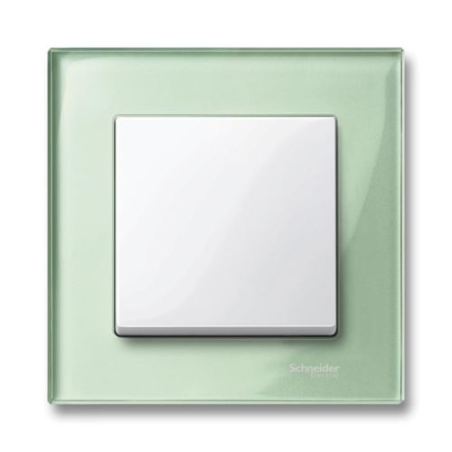 Schneider MTN404104 Rámček 1násobný M-Elegance Emerald Green