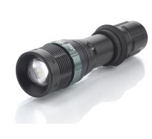 Solight kovová baterka, 3W CREE LED, čierna, fokus, 3x AAA (1)