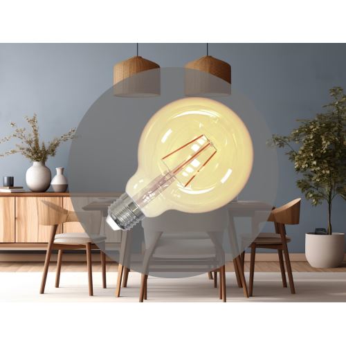 LED Filament 4W VINTAGE- G95 / E27 / 2000K - ZAF101