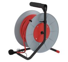PVC predlžovací kábel na bubne - 4 zásuvky 25m 1,5mm (13)