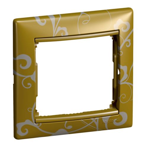 Valena rámček 1-násobný Zlato barok