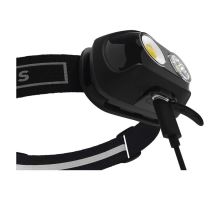 COB LED nabíjecí čelovka P3542, 500lm, 130m, Li-pol 1200 mAh (16)