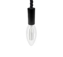 LED Filament BIELÝ 4,5W - C35 / E14 / 4000K - ZWF206 (7)