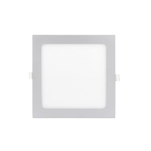LED svietidlo PODHĽAD, štvorcové, 23W, 3500 K, strieborné
