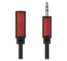 JACK kabel 3,5mm stereo, vidlice - 3,5mm zásuvka 2,5m (2)