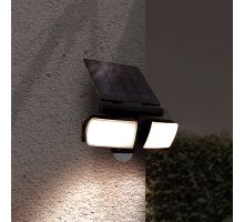 Solight LED solární osvětlení se senzorem, 8W, 600lm, Li-on, černá (9)