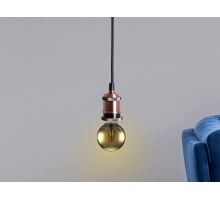 Objímka E27 / 1m / antická měděná - BH642B (3)