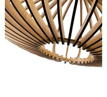 Závesný luster z masívneho dreva E27/450 - WRE131 (5)