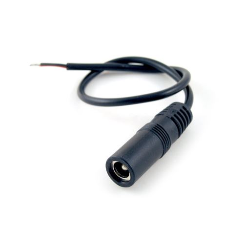 Solight napájací konektor pre LED pásy, zdierka 5,5mm, balenie 1ks, sáčok
