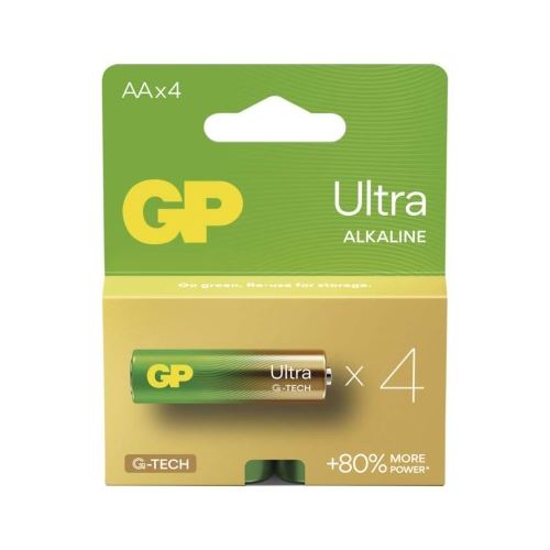 Alkalická batéria GP Ultra AA (LR6)