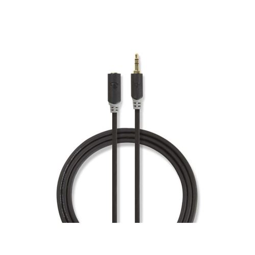 Kabel Jack 3,5mm konektor/Jack 3,5mm zdířka 5m NEDIS CABW22050AT50