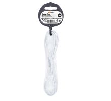 Solight flexo šnúra, 3m, 2 x 0,50mm2, biela (1)